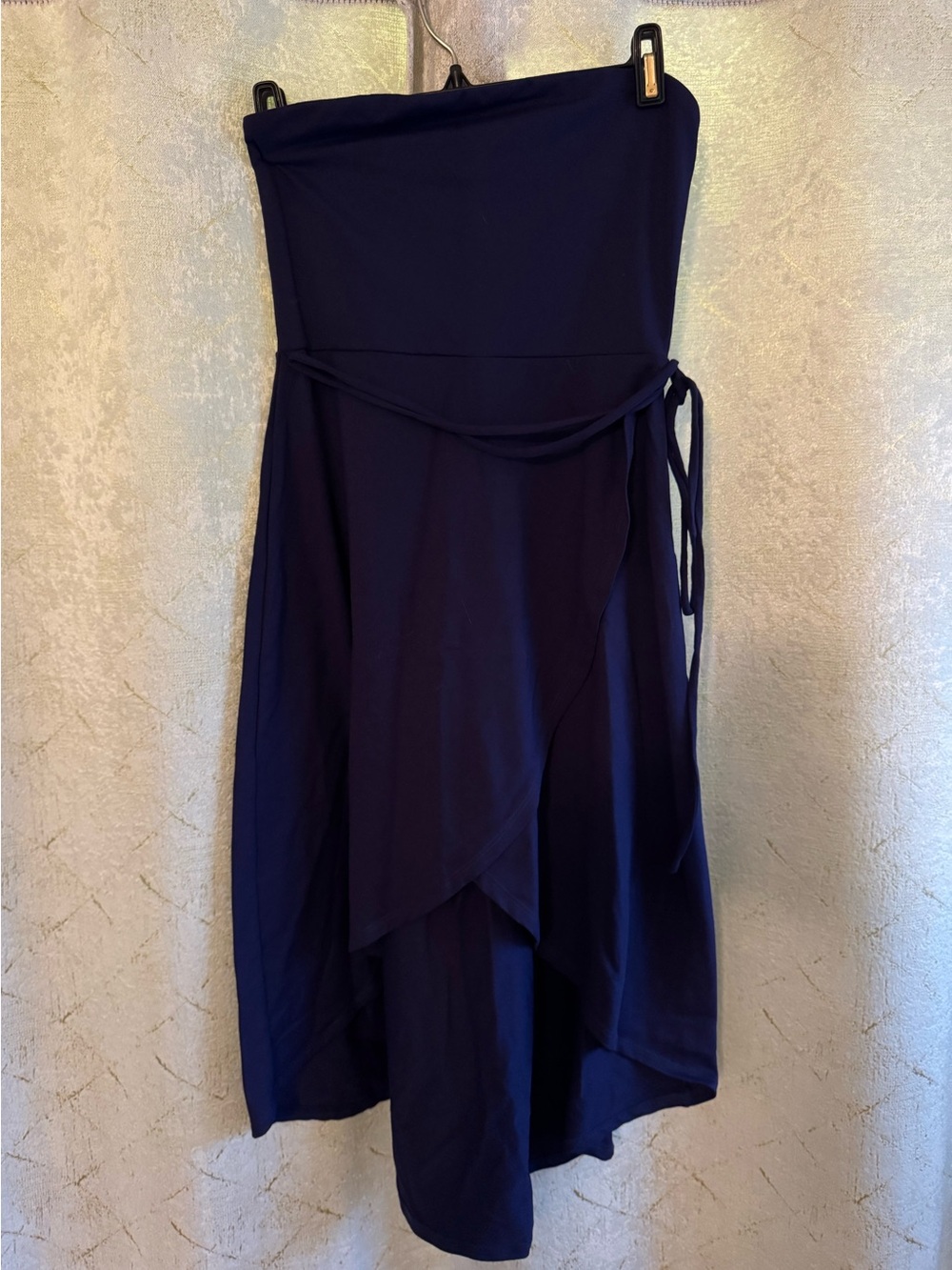 Susana Monaco Strapless Wrap Dress